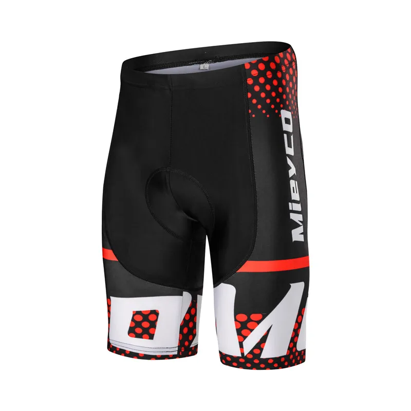 Padded Cycling Shorts 5D Gel - MIEYCO Atmungsaktive Fahrradunterwäsche Fahrradshorts 5D Gel-Polster
