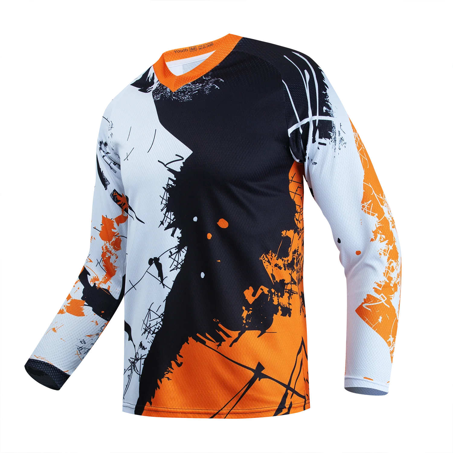 Cycling - Herren-Motocross-Trikot, Dirt Bike & BMX Offroad-MTB-Shirt,