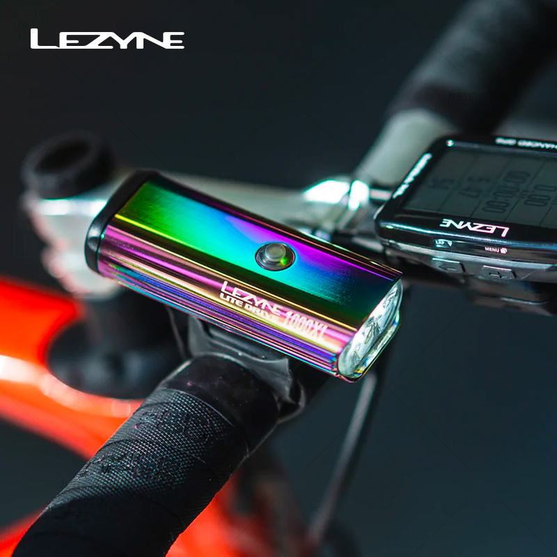 Rechargeable Bicycle Headlight 1000 Lumen - LEZYNE 1000 Lumen Fahrrad-Vorderlicht aus Aluminiumlegierung
