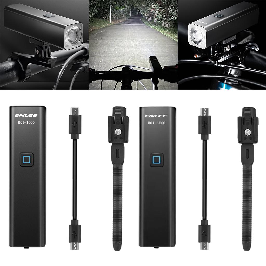 Rechargeable Bicycle Headlight 1000 Lumen - 1000/1500 Lumen Fahrradlicht USB-Aufladbar Leistungsstarkes LED-Fahrradlicht