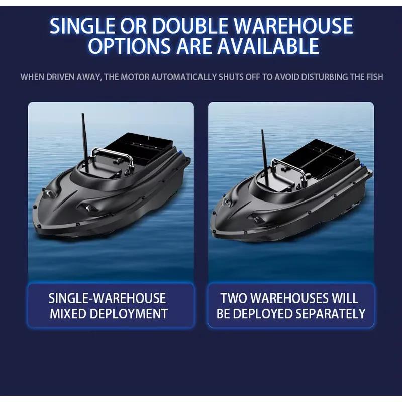 Fishing - Anglerboot für Karpfenangeln mit Intelligenter Fernbedienung,