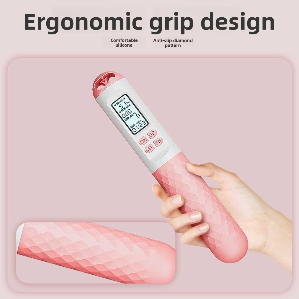 Smart Jump Rope Digital Counter - Kabelloses Seilloses Springseil Rutschfest Mit Zähler