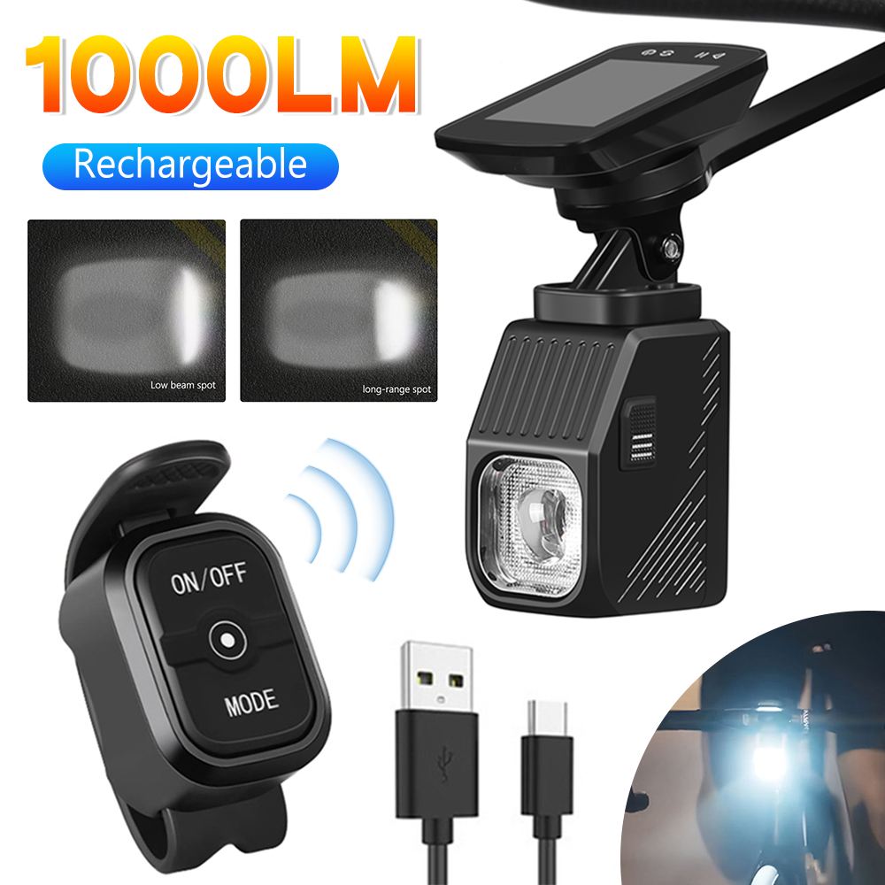 Rechargeable Bicycle Headlight 1000 Lumen - 1000 Lumen Straßenfahrrad-Scheinwerfer mit hoher Helligkeit