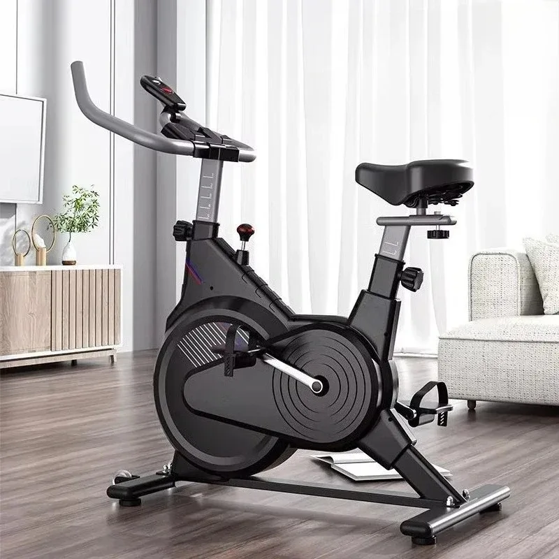 Exercise Bike Magnetic Resistance - Schwarz-Weiße Heimtrainer für Gewichtsverlust, Leise Magnetische