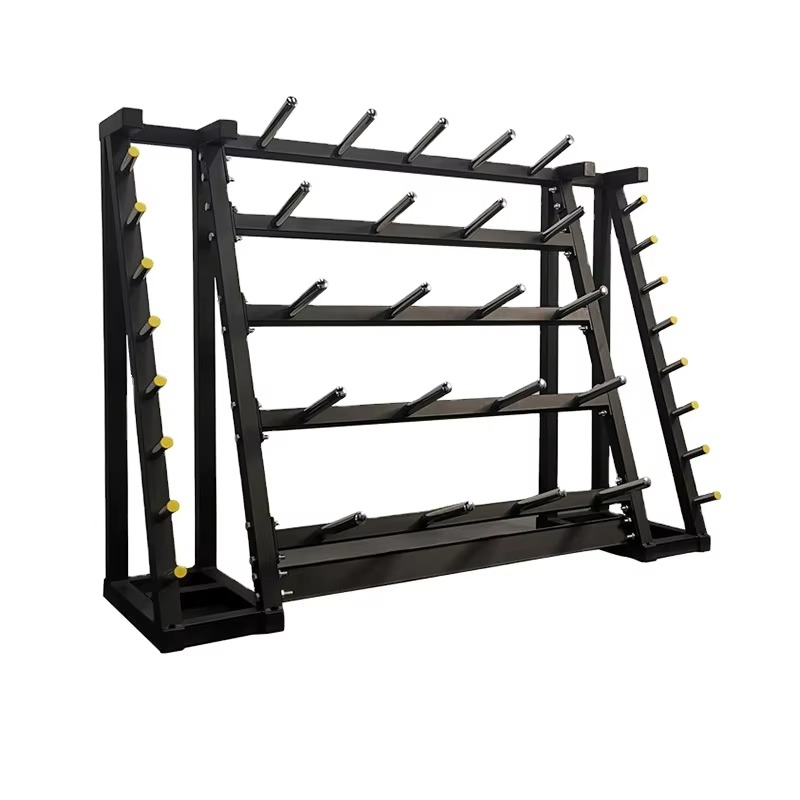 Fitness Equipment - Faltbares Multifunktionales Stahl-Hantelscheiben-Aufbewahrungsregal Fitnessgeräte Stabile Langlebige