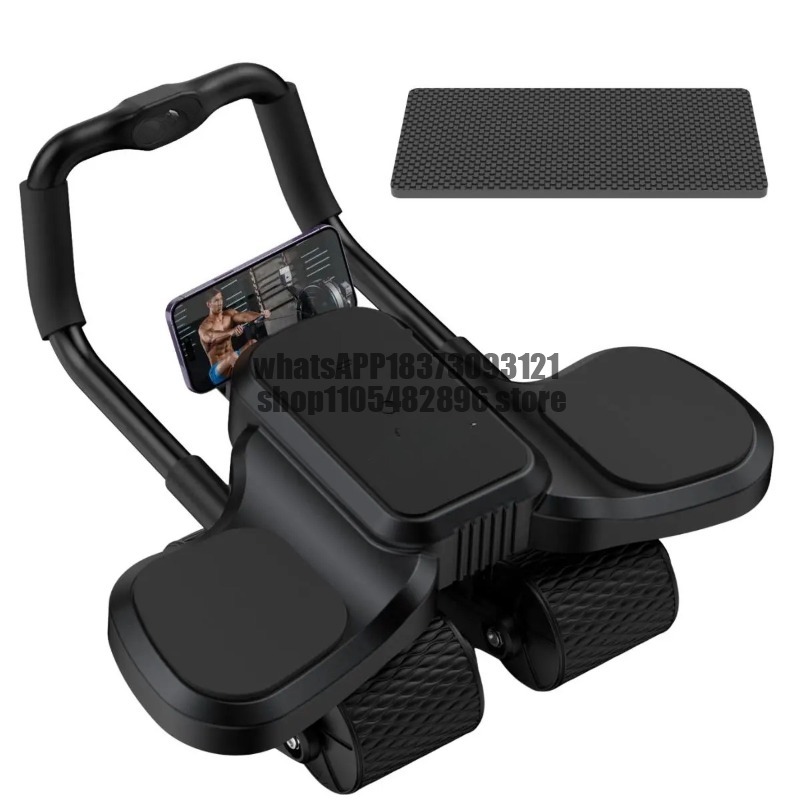 Ab Roller Wheel With Elbow Support - 2-in-1 Ab Wheel Roller mit Ellbogenstütze