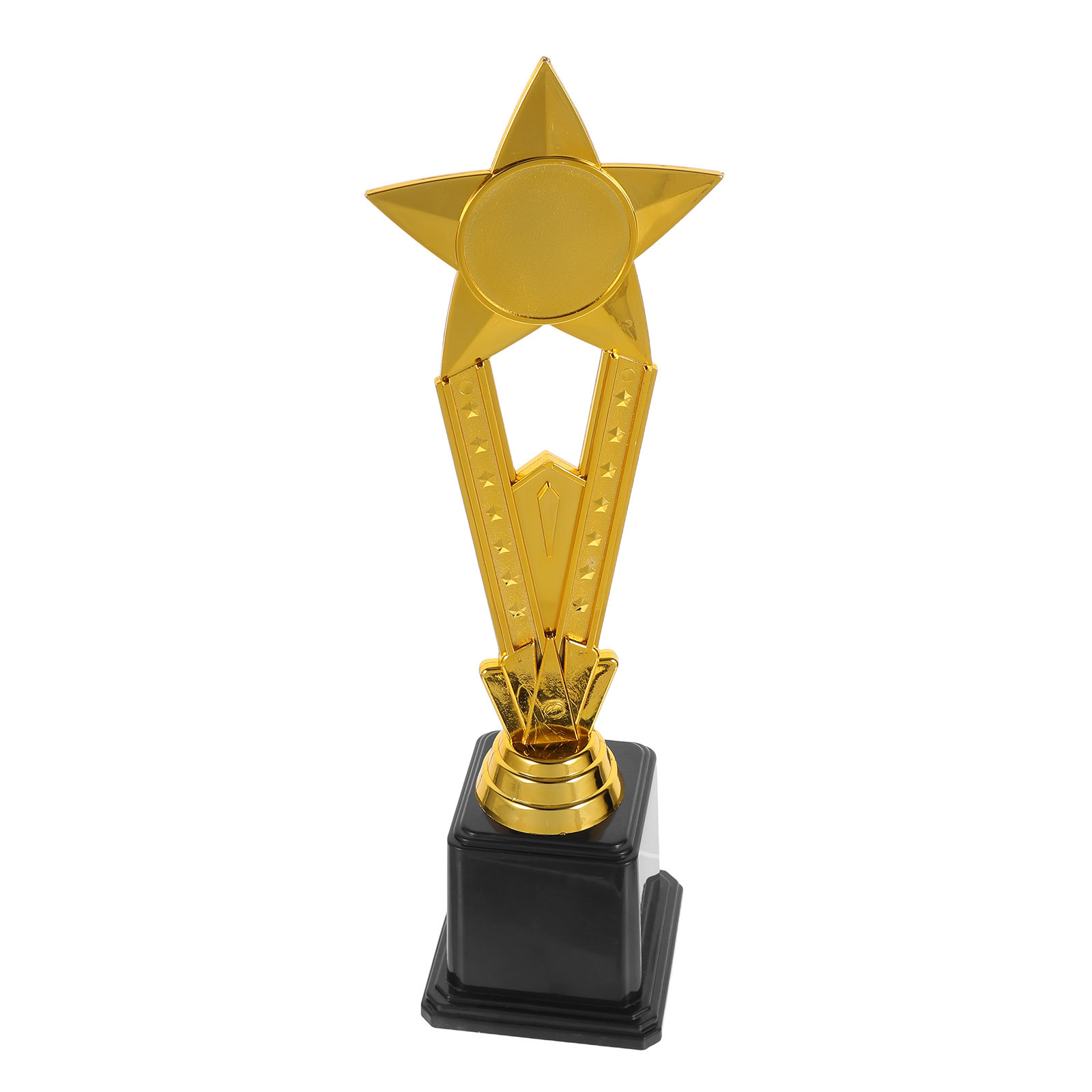 Team Sports - Plastik-Goldstern-Trophäe Kleiner Sporttrophäenpokal Pflegeleicht Jugendfußball-Auszeichnungen Kindergarten-Abschlussfeier