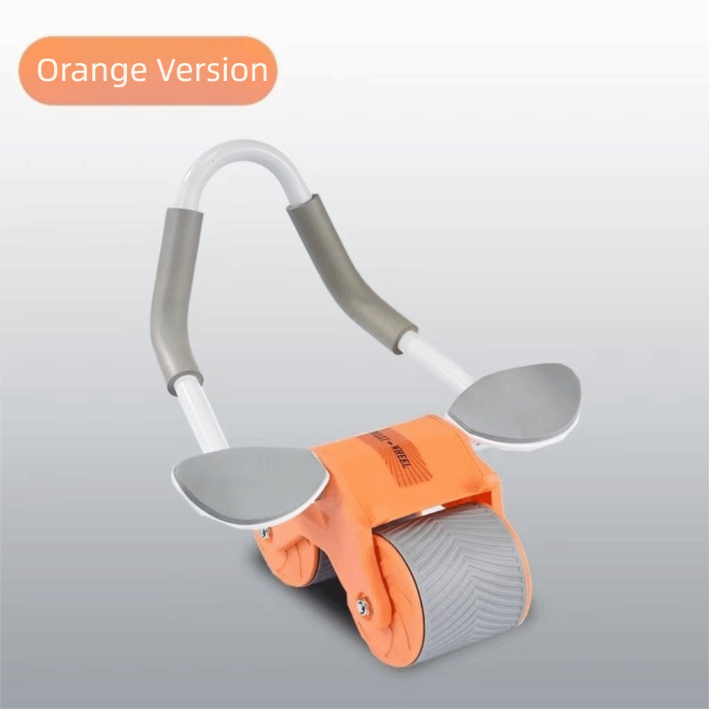 Ab Roller Wheel With Elbow Support - Verbessertes automatisches Rückprall-Bauchroller-Rad mit Kniematte, geräuscharmem