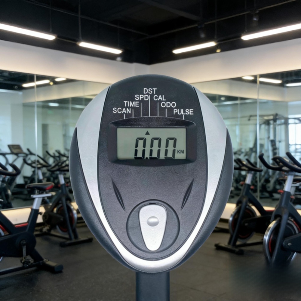 Exercise Bike Magnetic Resistance - Schwarzes ABS-LCD-Display für Spin-Bike mit magnetischer
