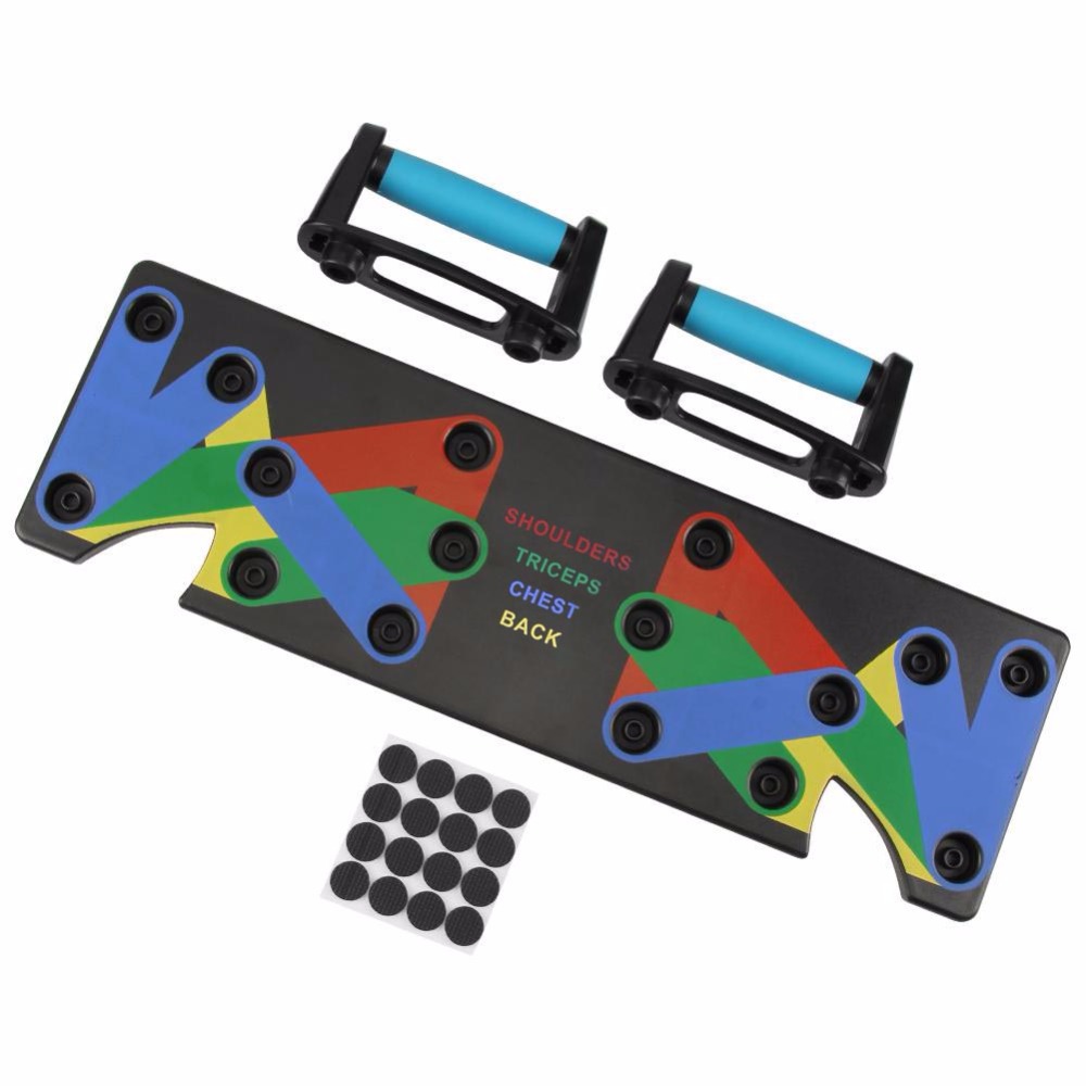 Push Up Board Foldable Multi Function - Neues tragbares multifunktionales Push-up-Board-Set mit Griffen,