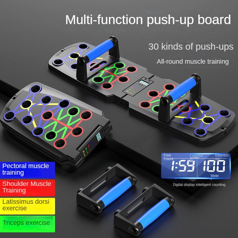 Push Up Board Foldable Multi Function - Neues multifunktionales Push-up-Board-Set, tragbare Push-up-Stange, faltbare