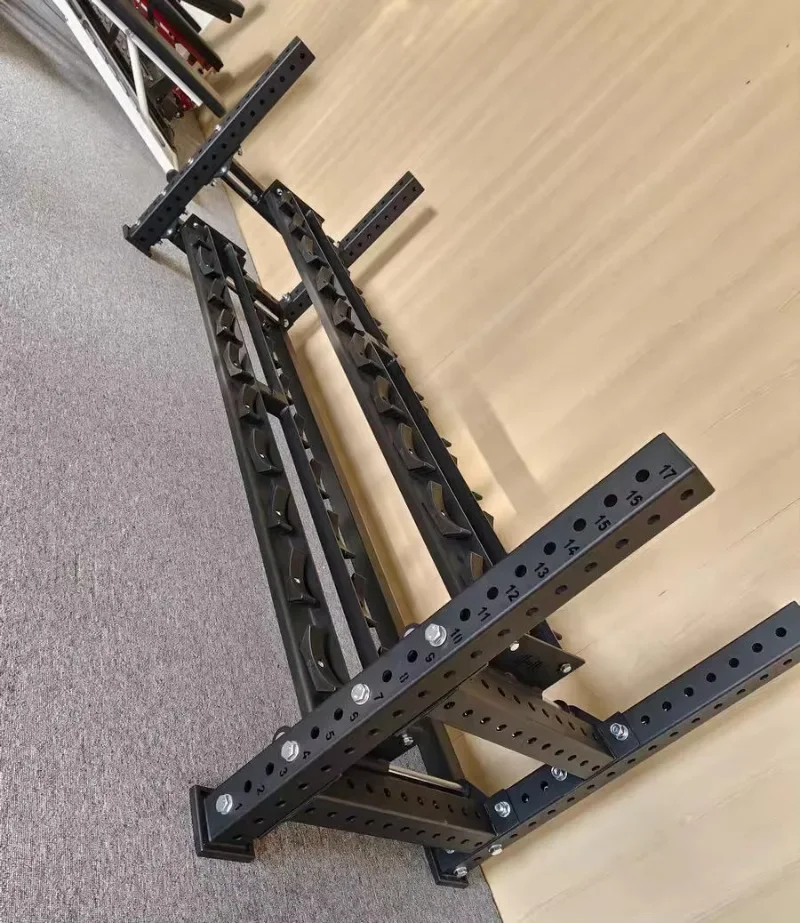 Fitness Equipment - Kommerzielles Hantelregal, komplette Aufbewahrungslösung für Fitnessgeräte