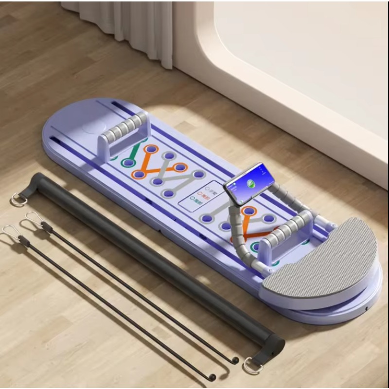 Push Up Board Foldable Multi Function - Fitness-Liegestützgriffe, tragbare, multifunktionale, faltbare Liegestützstange für