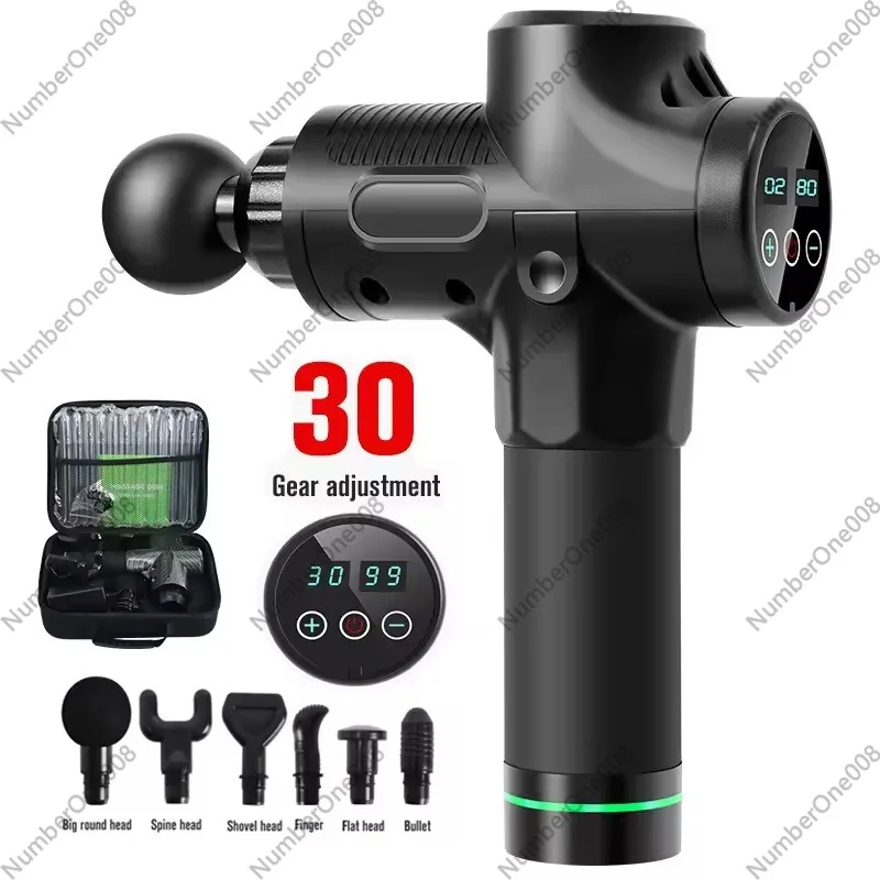 Electric Massage Gun Deep Tissue - Massagepistole Muskelentspanner, Handgehaltener Elektrischer Tiefengewebe-Massagegerät mit