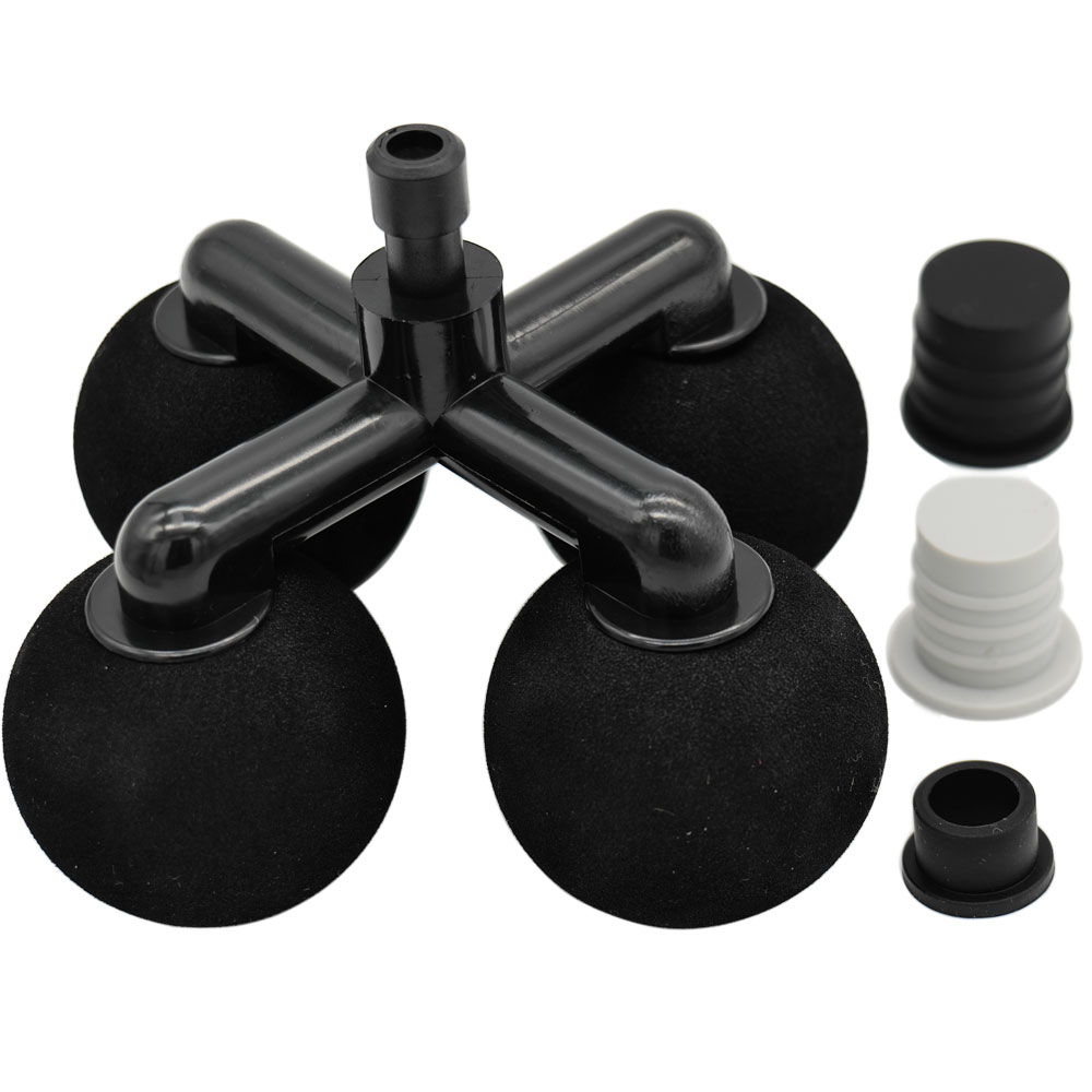 Electric Massage Gun Deep Tissue - Faszienpistole, kreativer Massagekopf mit 4 Kugeln,