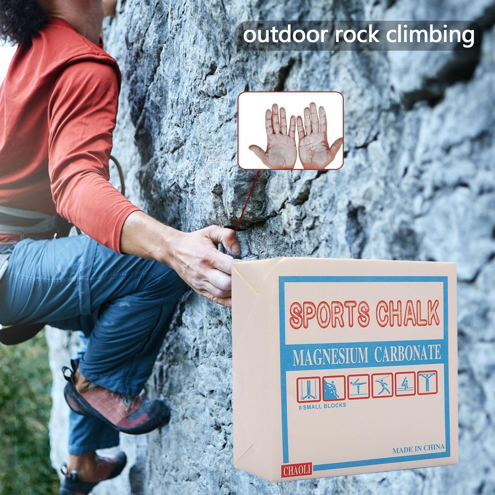 Gym Chalk Block Grip - Sport-Kreideblock, schweißresistentes Pulver für Workout, Handgriff,