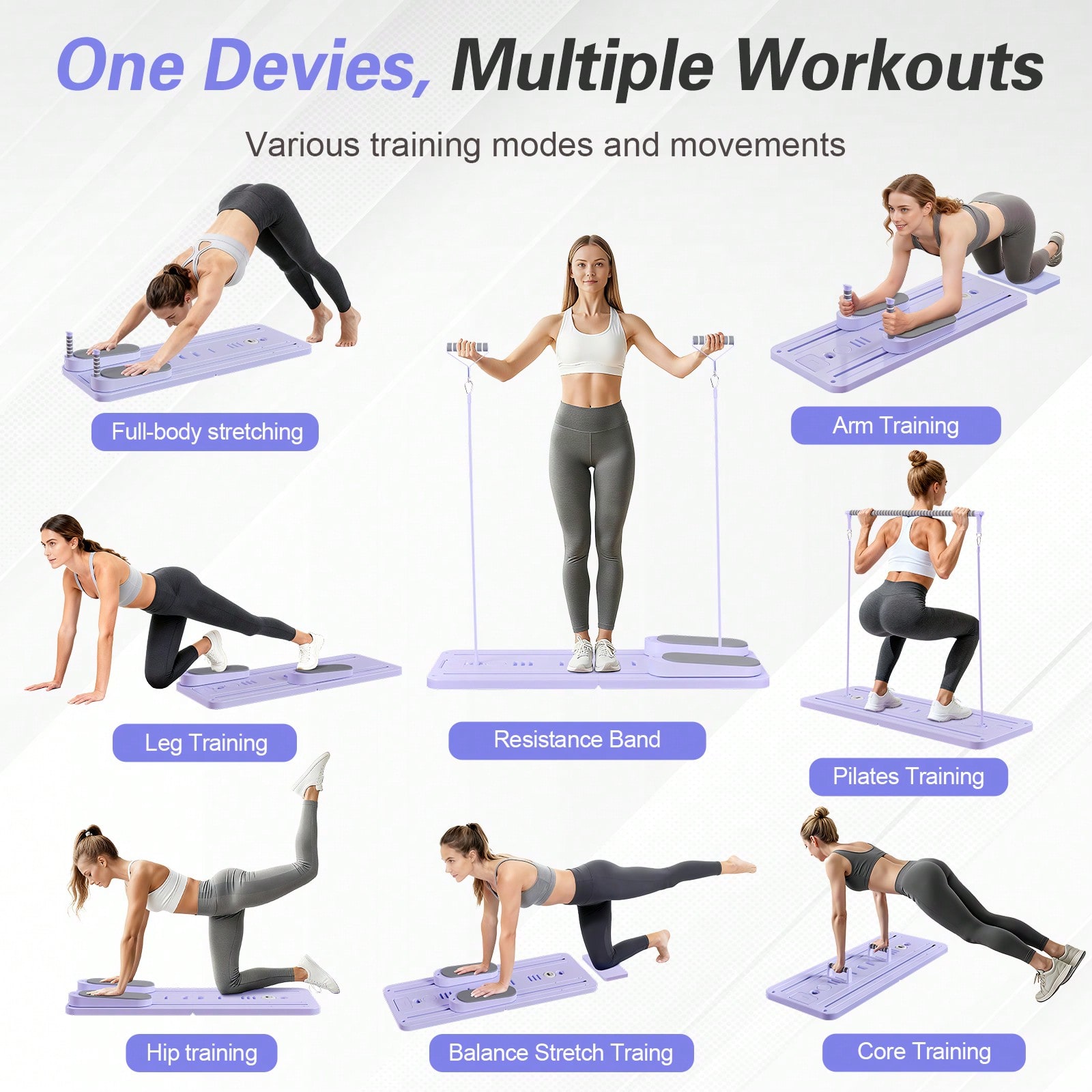 Pilates-Reformer mit Stange, P – Fitness Equipment Bewertung und Preis