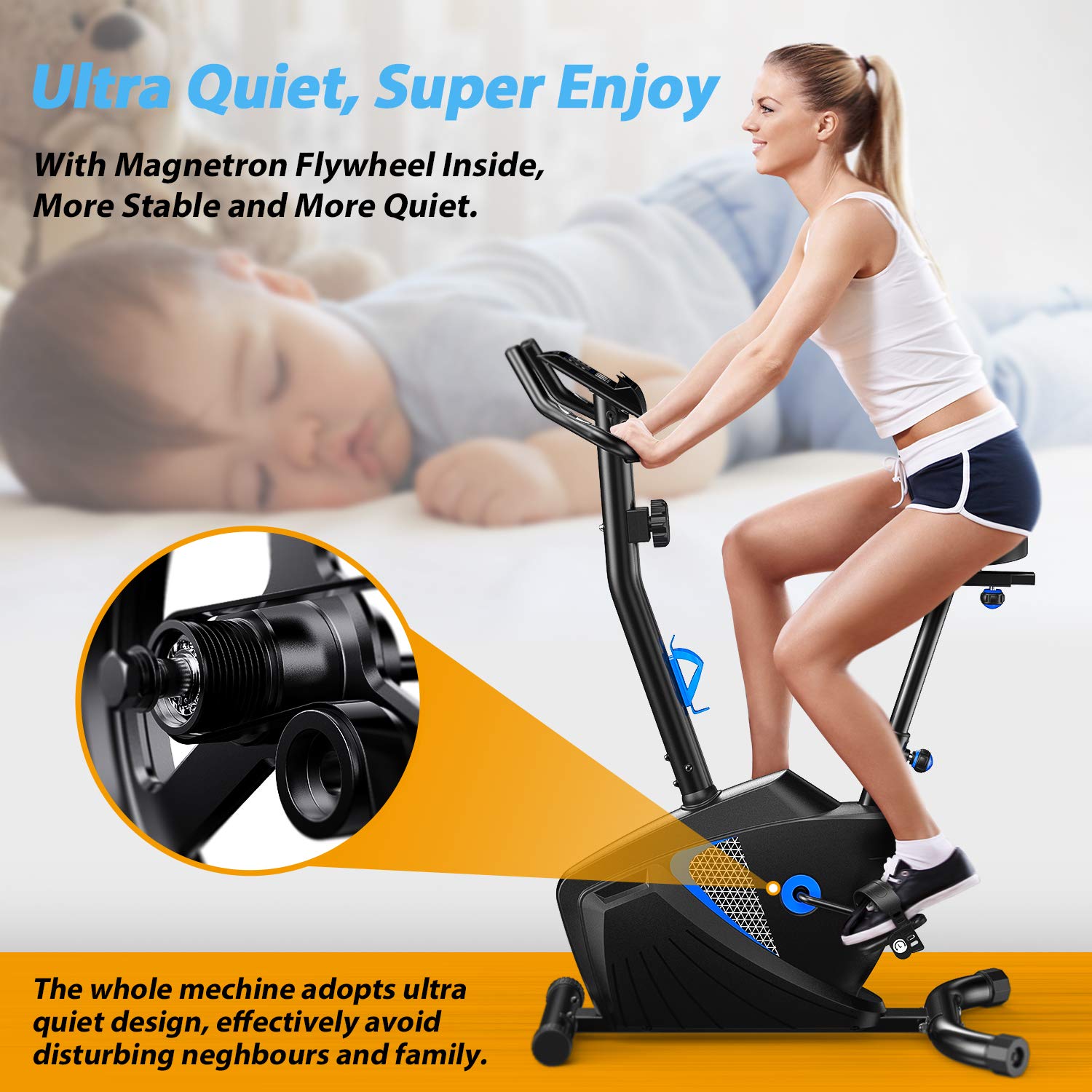 Verstellbares Magnetwiderstand – Exercise Bike Magnetic Resistance Bewertung und Preis