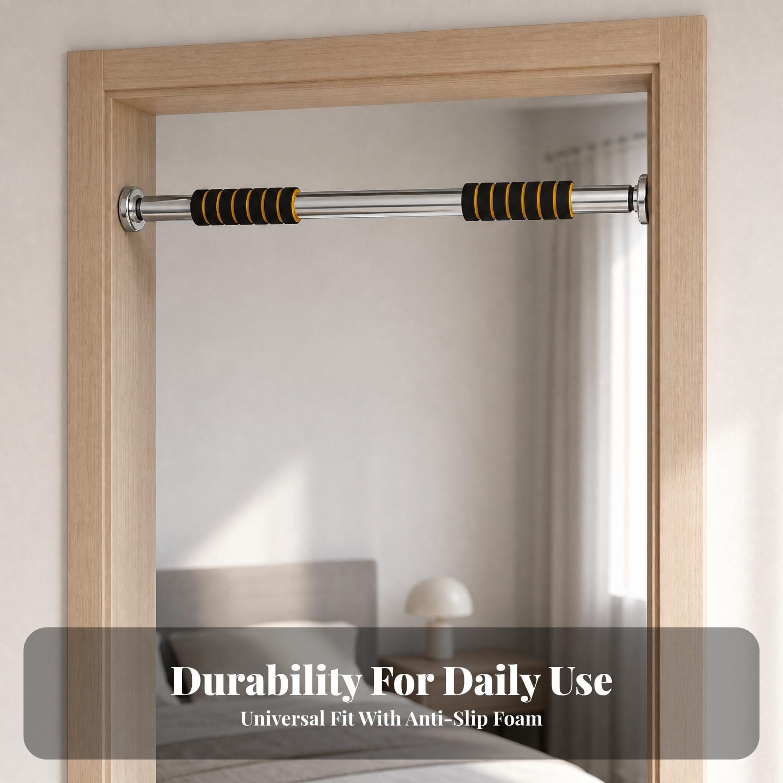 Tragbare Türrahmen-Klimmzugsta – Door Pull Up Bar No Screw Bewertung und Preis