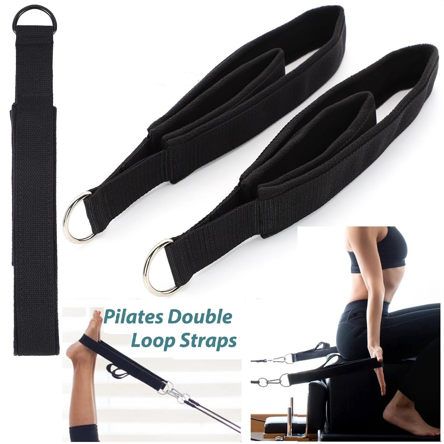 Doppelring-Elastikband für Yog – Pilates Bar Kit With Resistance Bands Bewertung und Preis