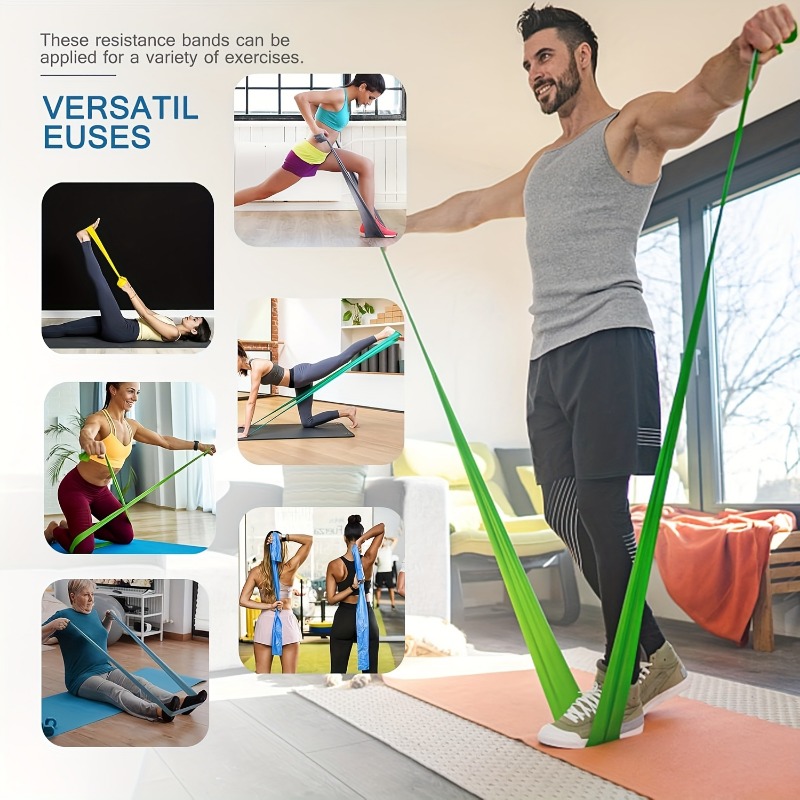 2/3/4/6 Stück Yoga-Widerstands – Pilates Bar Kit With Resistance Bands Bewertung und Preis