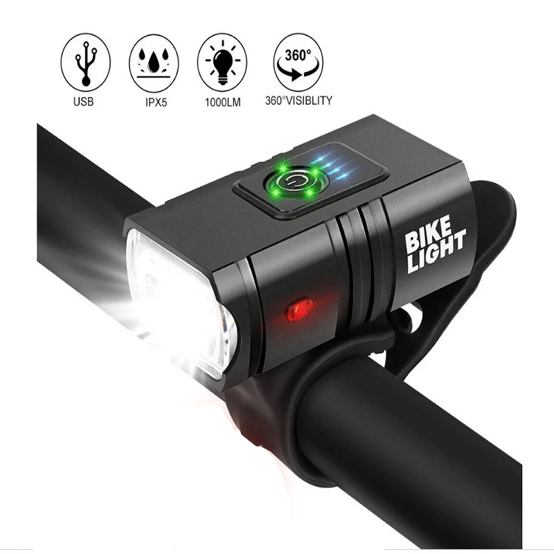 Fahrradbeleuchtung 1000 Lumen  – Rechargeable Bicycle Headlight 1000 Lumen Bewertung und Preis