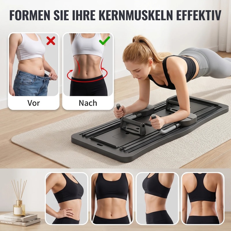 Multifunktionales Ab-Workout-B – Ab Roller Wheel With Elbow Support Bewertung und Preis