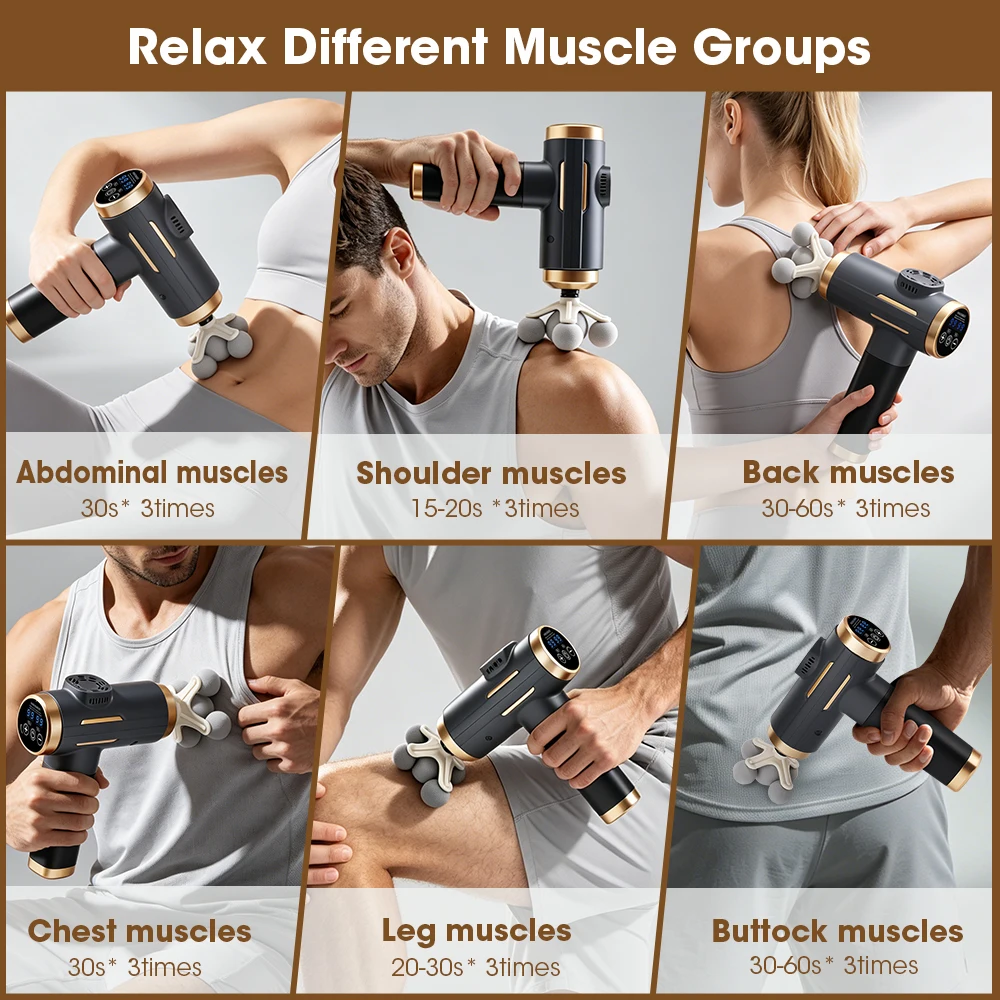 Elektrische Faszienpistole 24W – Electric Massage Gun Deep Tissue Bewertung und Preis