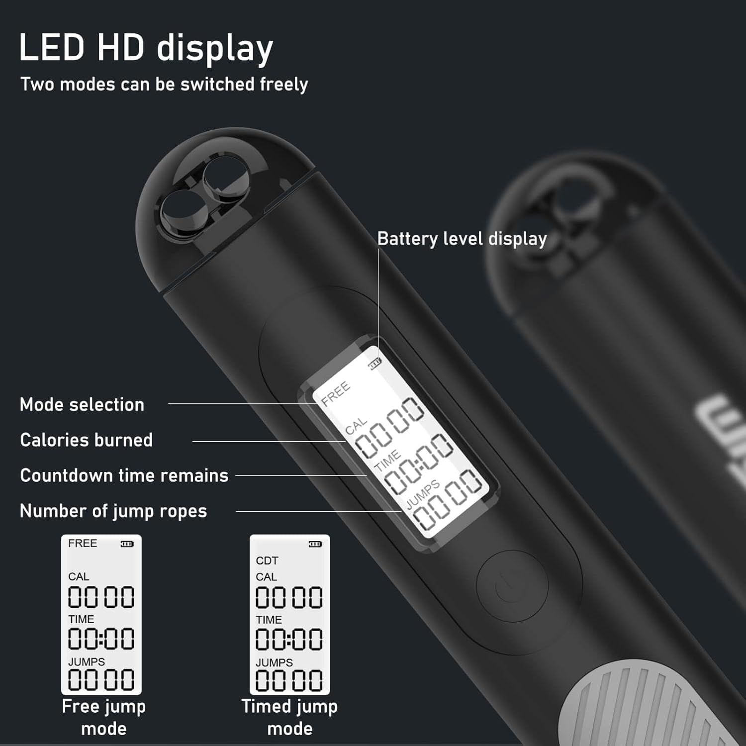 2-in-1 Smartes digitales gewic – Smart Jump Rope Digital Counter Bewertung und Preis