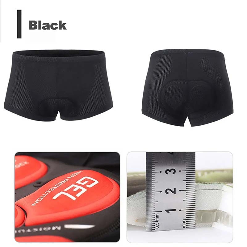 Fahrradshorts für Herren, atmu – Padded Cycling Shorts 5D Gel Bewertung und Preis