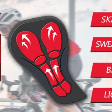 Atmungsaktive Fahrradshorts mi – Padded Cycling Shorts 5D Gel Bewertung und Preis