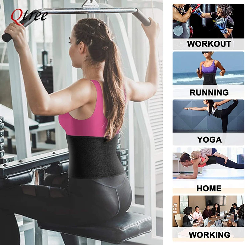 Qtree Taillenmieder Body Shape – Sweat Waist Trainer Belt Neoprene Bewertung und Preis