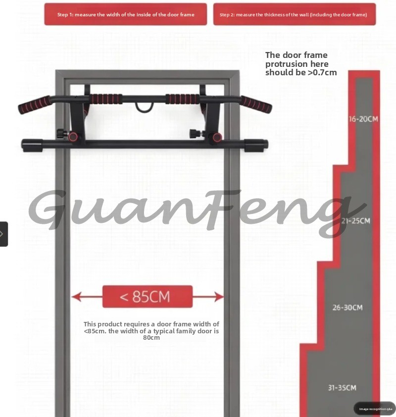Türrahmen-Klimmzugstange ohne  – Door Pull Up Bar No Screw Bewertung und Preis