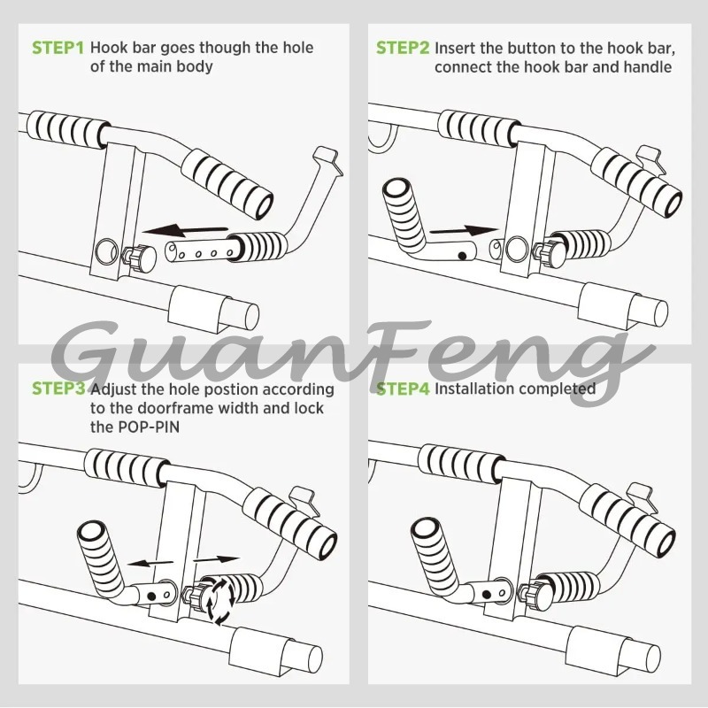 Türrahmen-Klimmzugstange ohne  – Door Pull Up Bar No Screw Bewertung und Preis