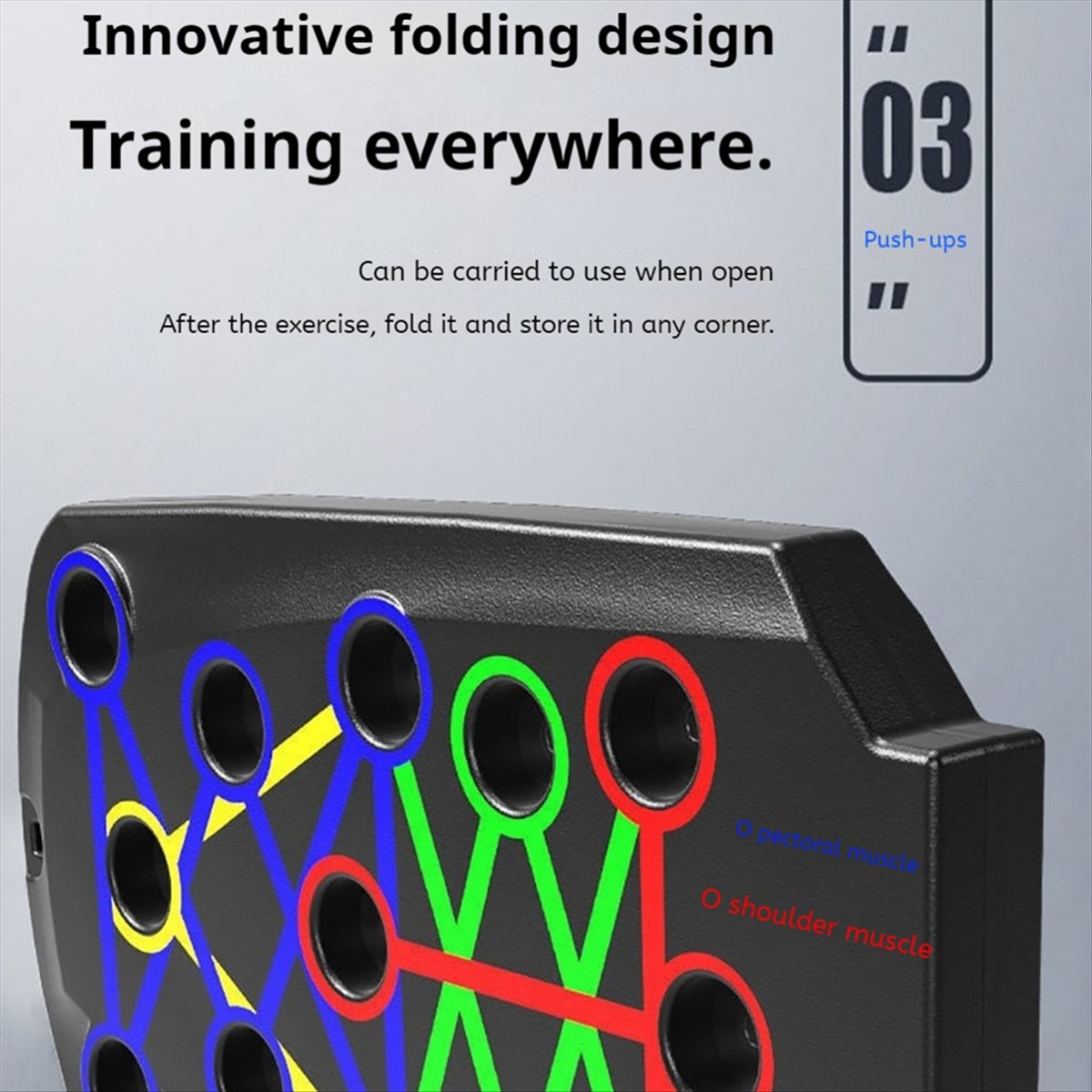 A10R Tragbares, faltbares Push – Push Up Board Foldable Multi Function Bewertung und Preis