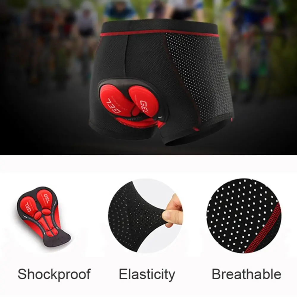 5D Gel Pad stoßfeste, atmungsa – Padded Cycling Shorts 5D Gel Bewertung und Preis
