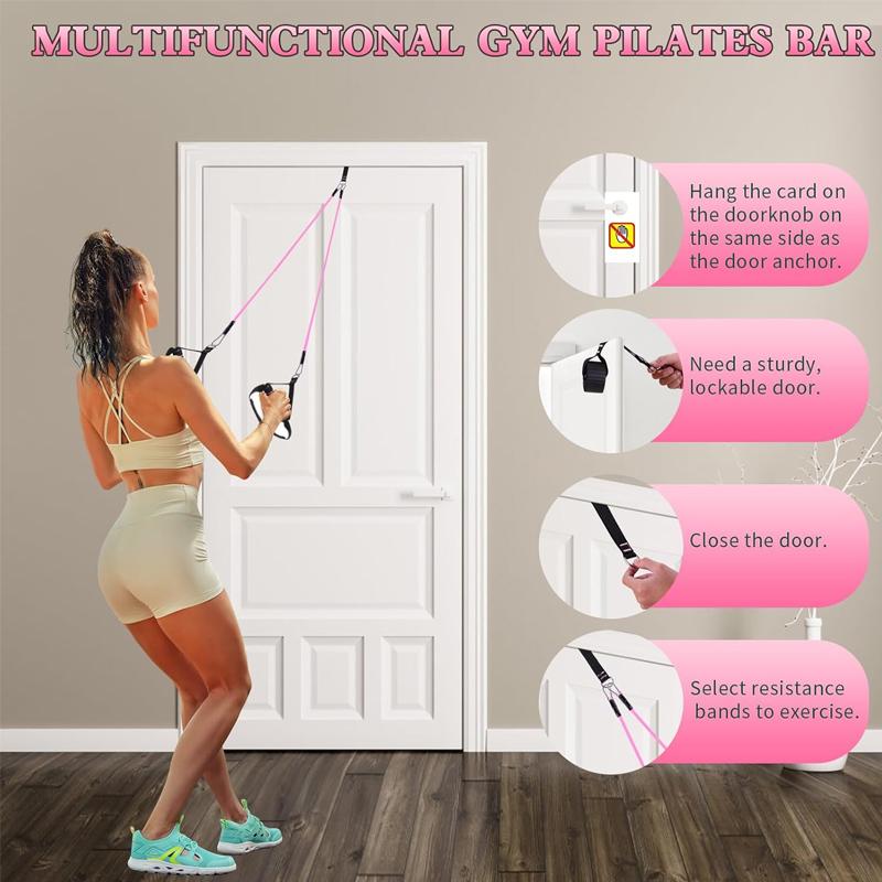 Multifunktionales Pilates-Stan – Pilates Bar Kit With Resistance Bands Bewertung und Preis