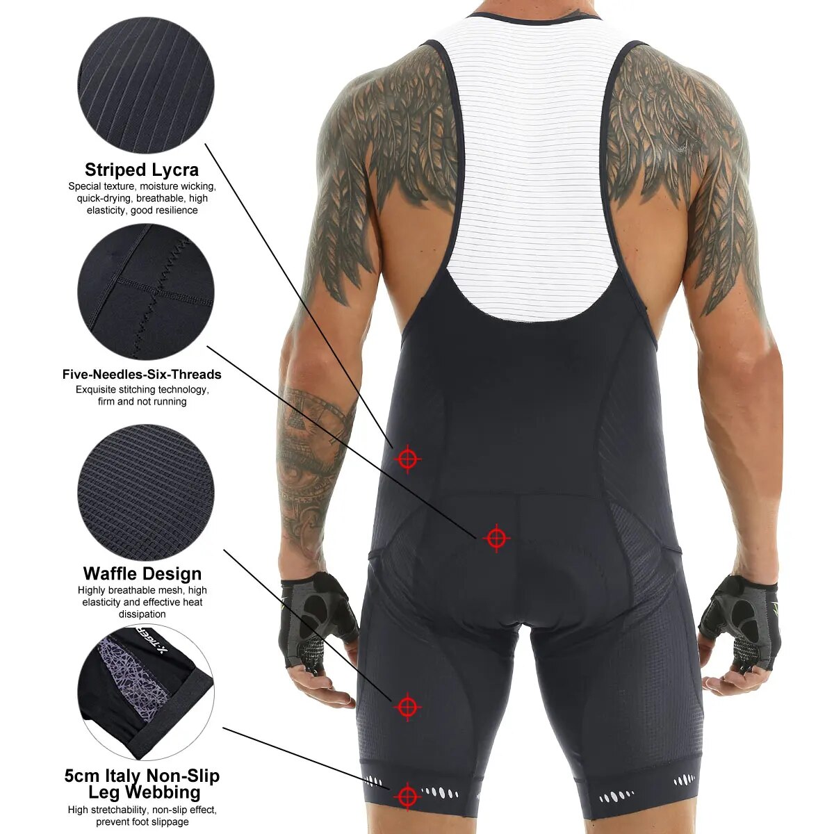 Radlatz-Shorts 5d Gel Pad Moun – Padded Cycling Shorts 5D Gel Bewertung und Preis