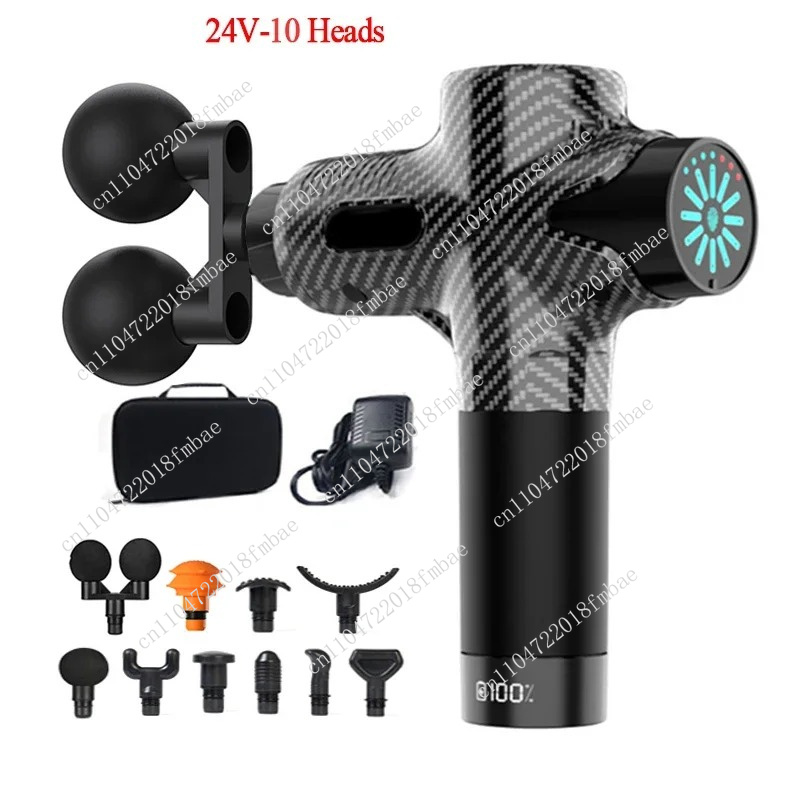 24V professionelle elektrische – Electric Massage Gun Deep Tissue Bewertung und Preis