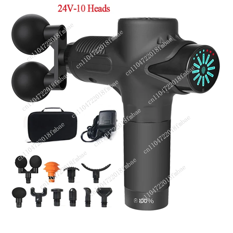 24V professionelle elektrische – Electric Massage Gun Deep Tissue Bewertung und Preis