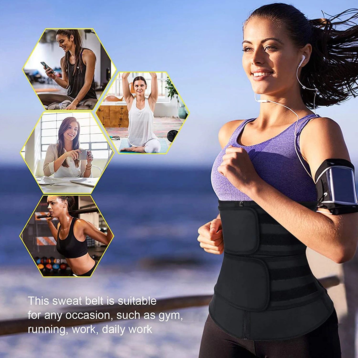 Neopren Taillentrainer Workout – Sweat Waist Trainer Belt Neoprene Bewertung und Preis