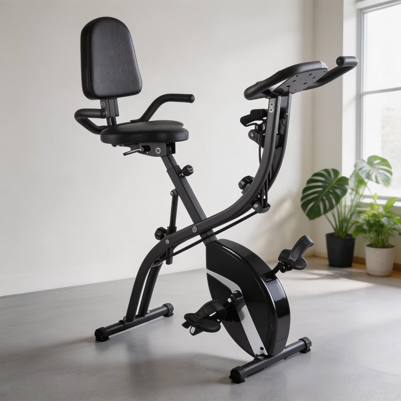 Heimtrainer Klappbar mit LCD-D – Exercise Bike Magnetic Resistance Bewertung und Preis
