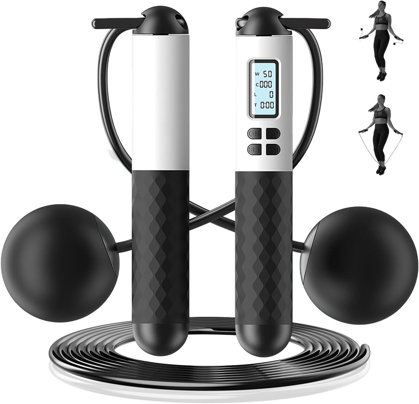 6 cm kabelloses Springseil mit – Smart Jump Rope Digital Counter Bewertung und Preis