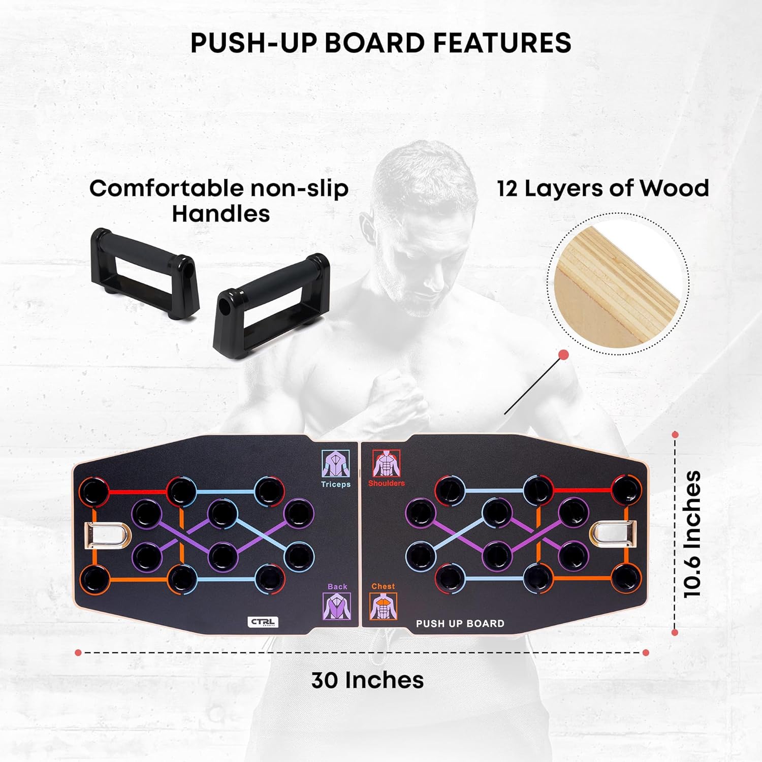 Multifunktionales, faltbares P – Push Up Board Foldable Multi Function Bewertung und Preis