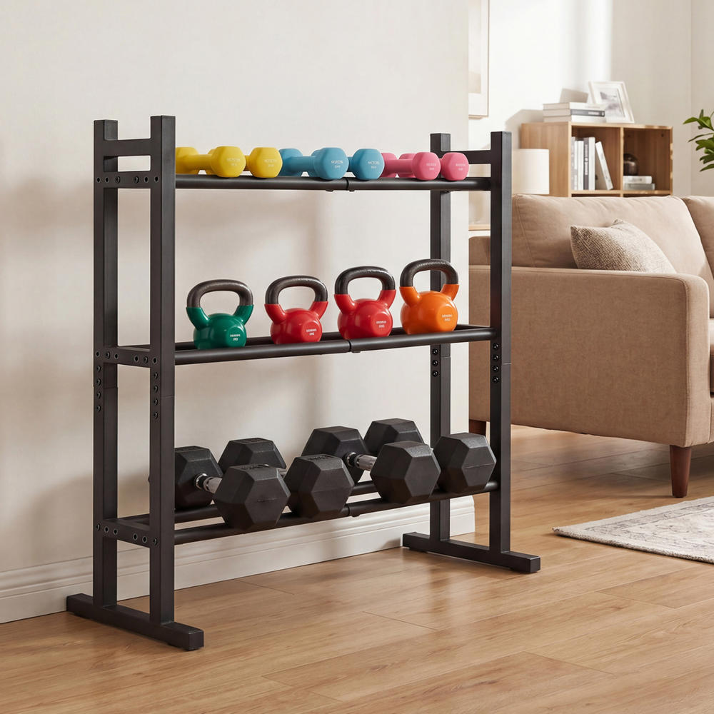 Robustes 3-stufiges Hantelrega – Fitness Equipment Bewertung und Preis