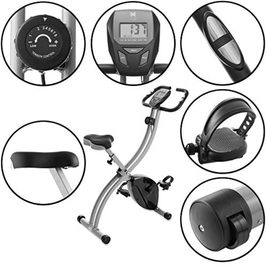 Indoor-Cycling-Bike - Klappbar – Exercise Bike Magnetic Resistance Bewertung und Preis