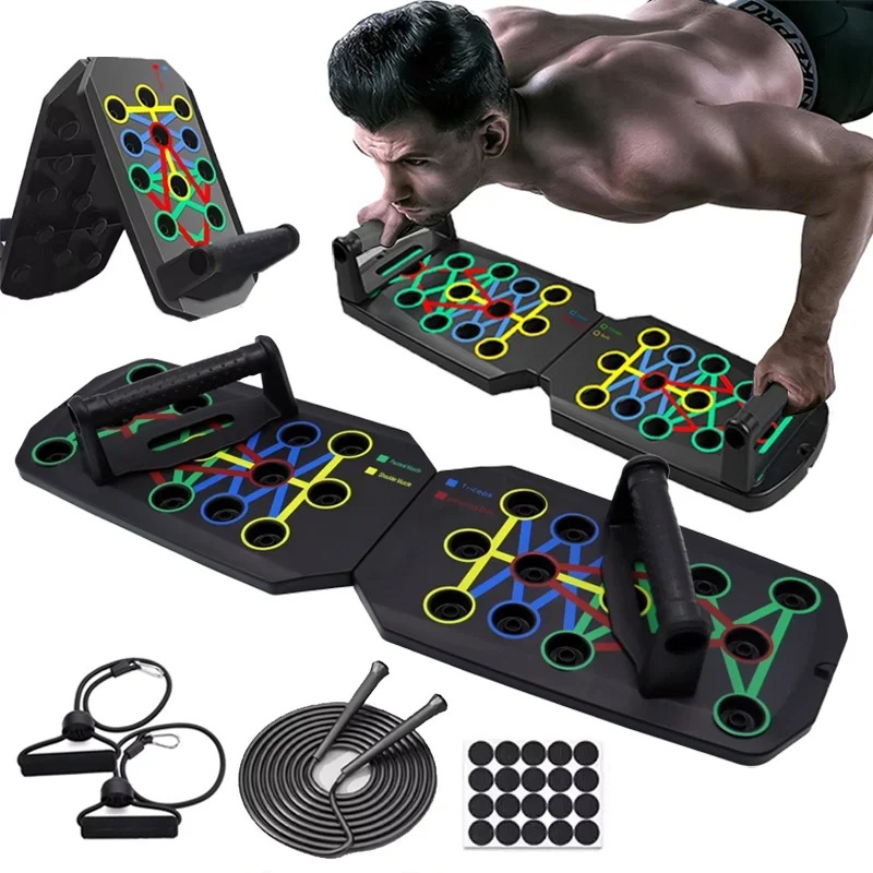 Faltbares Push-up-Board-Set –  – Push Up Board Foldable Multi Function Bewertung und Preis