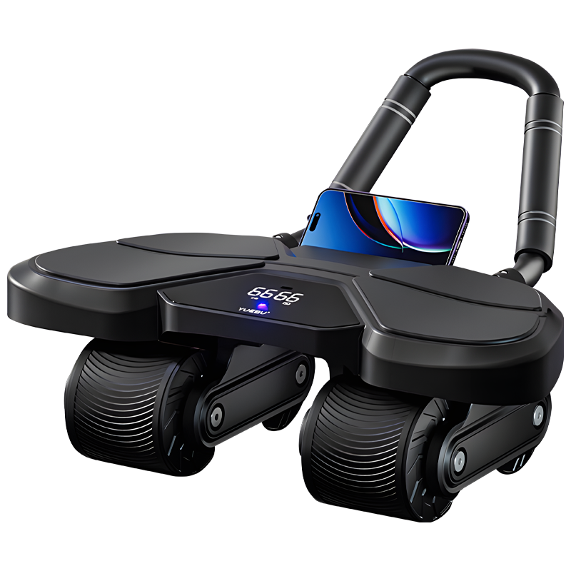Schwarzer Ab-Radroller mit Ell – Ab Roller Wheel With Elbow Support Bewertung und Preis