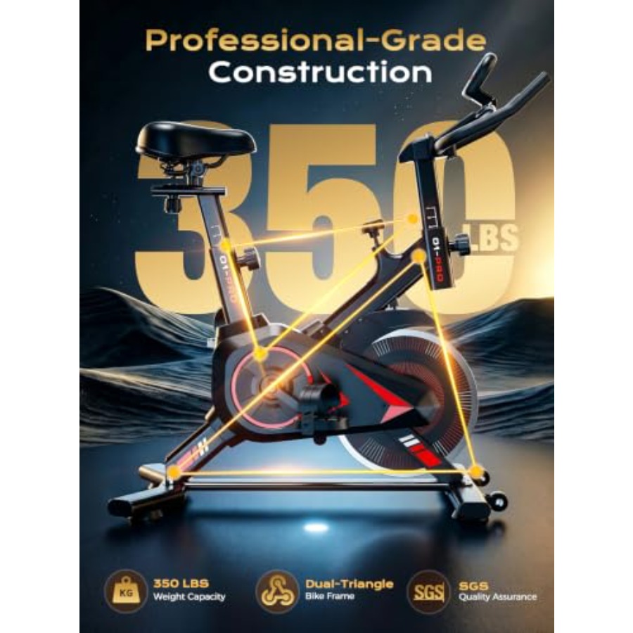 Heimtrainer-Fahrrad mit 350 LB – Exercise Bike Magnetic Resistance Bewertung und Preis