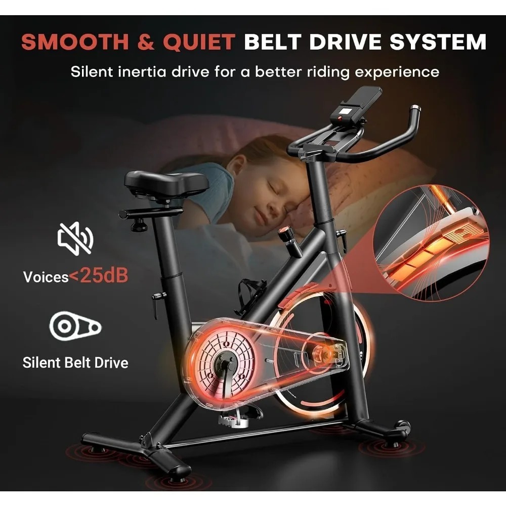Verstellbares stationäres Fitn – Exercise Bike Magnetic Resistance Bewertung und Preis